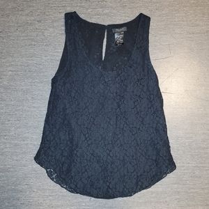 Aritzia Talula lacy sheer tank. XS